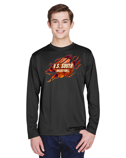 Men's Zone Performance Long Sleeve T-Shirt - TT11L New VS Logo