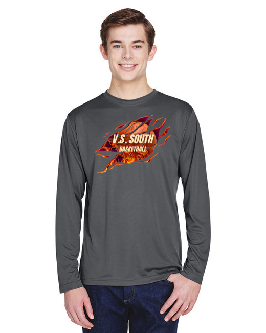 Men's Zone Performance Long Sleeve T-Shirt - TT11L New VS Logo